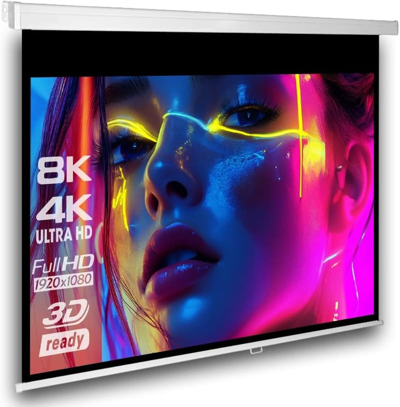 SlenderLine 100 Zoll Rolloleinwand für Heimkino & Präsentationen