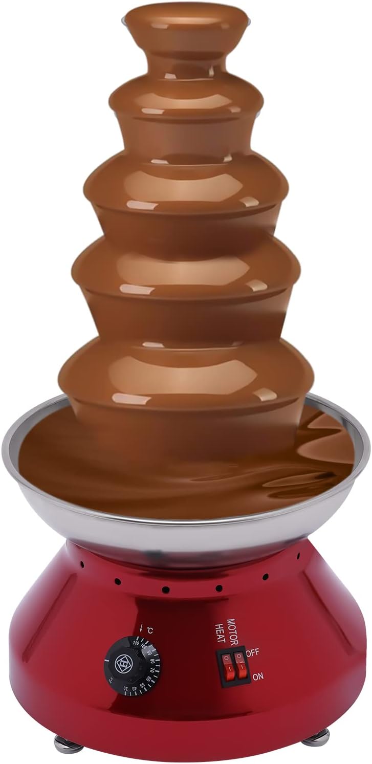 Edelstahl Schokoladenbrunnen 7 lb – Ideal für Hochzeiten und Partys