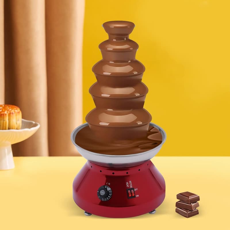 Edelstahl Schokoladenbrunnen 7 lb – Ideal für Hochzeiten und Partys