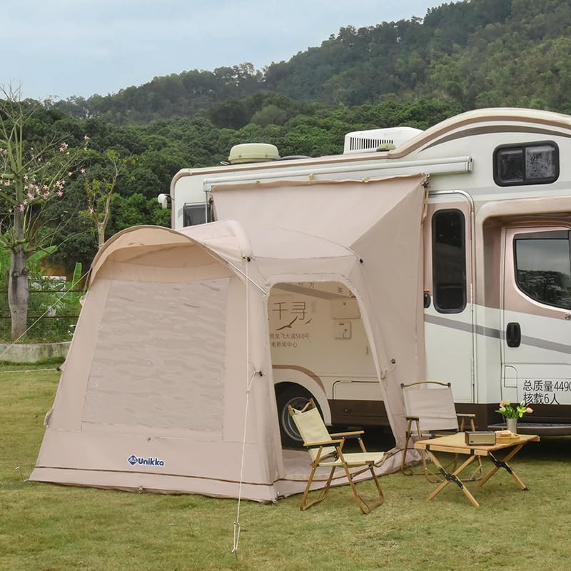 Unikka Luftzelt für Camping mit Wasserdichtem Tunnel und Schnellaufbau