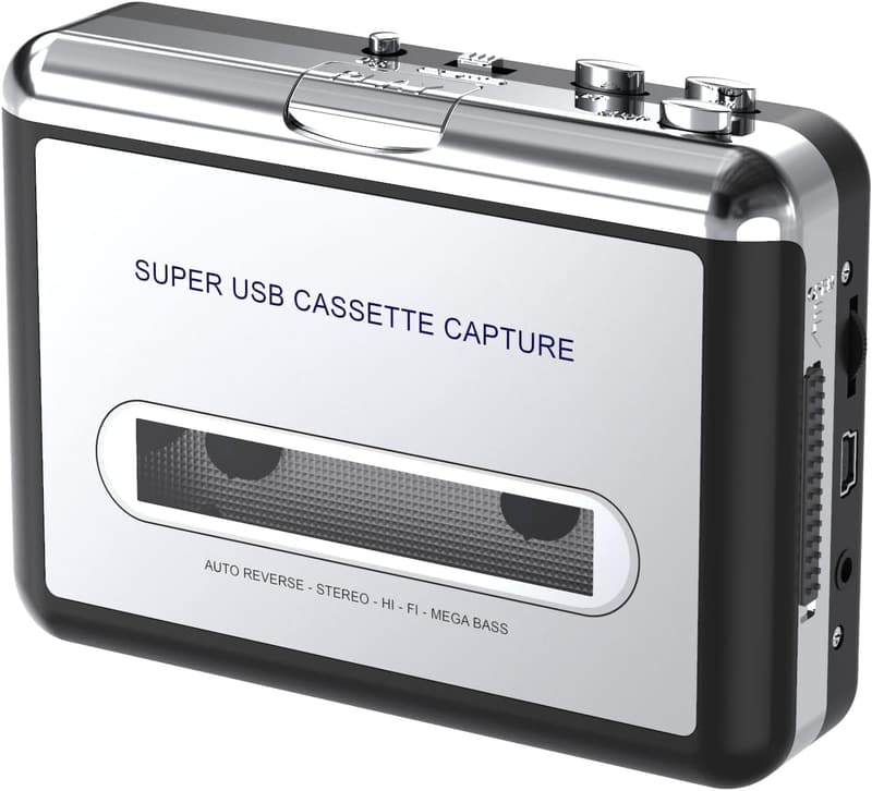 DIGITNOW! Tragbarer Kassetten-Player und MP3-Konverter