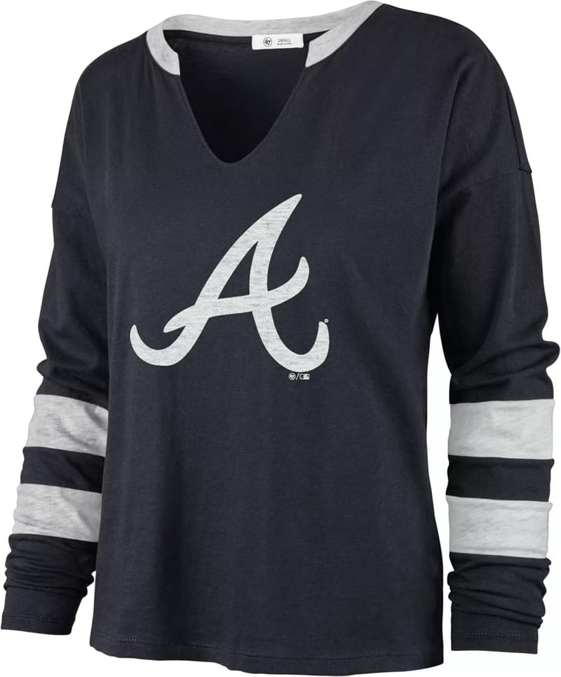 Damen Langarm-T-Shirt MLB Celeste