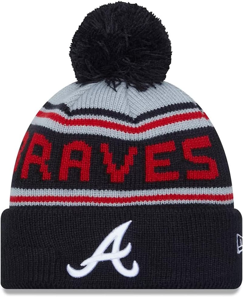 New Era MLB Cuffed Beanie mit Pompon - Sportmütze für Männer