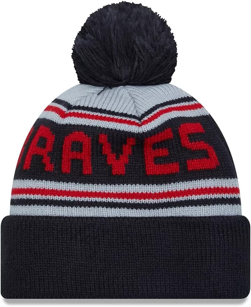 New Era MLB Cuffed Beanie mit Pompon - Sportmütze für Männer
