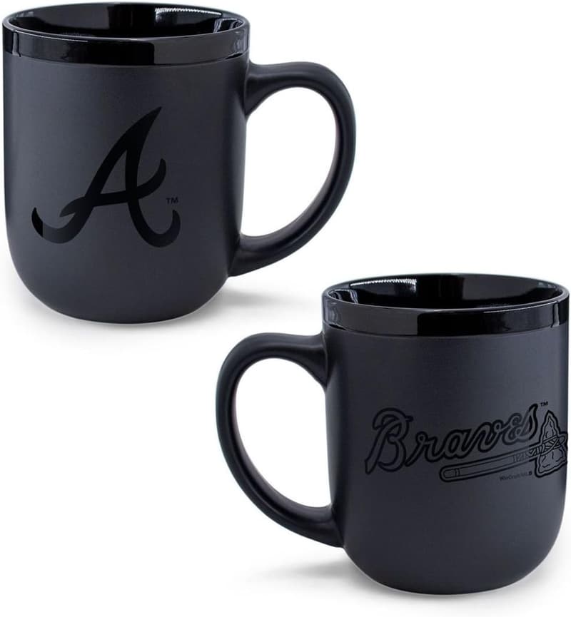 Atlanta Braves Keramikbecher, 482 ml für Sportfans