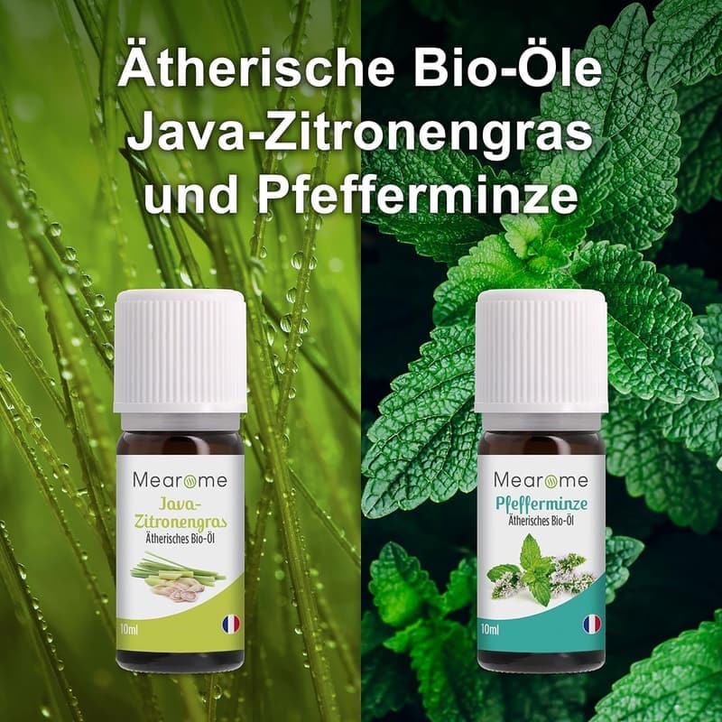 Aromatherapie Geschenkset mit 100% naturreinen ätherischen Ölen