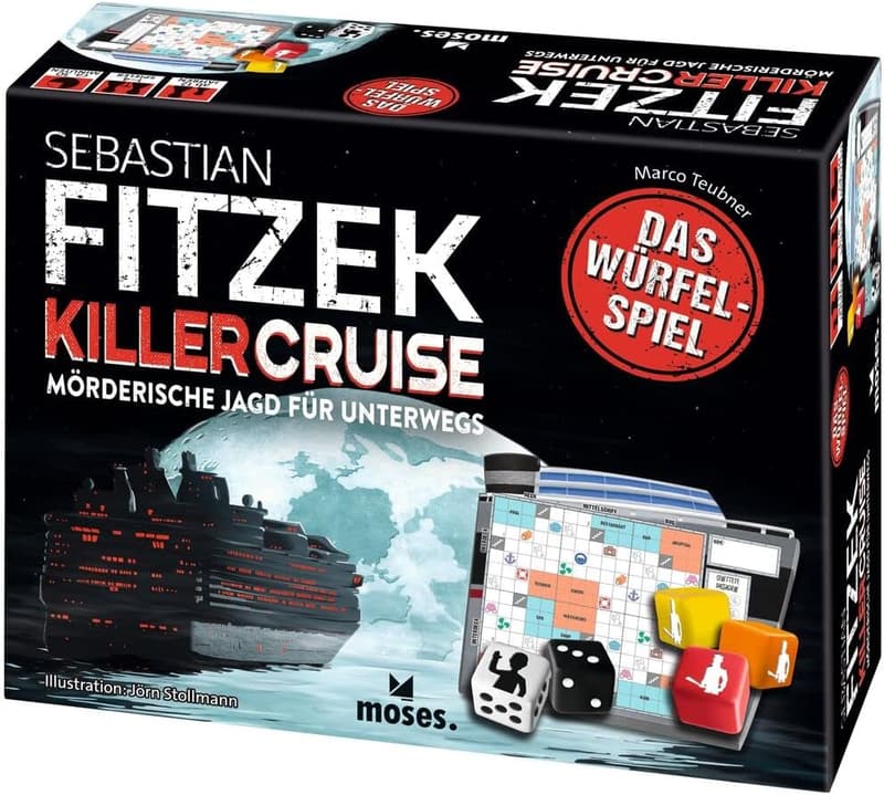 Killercruise Würfelspiel – Innovatives Roll & Write für Einsteiger und Profis ab 12 Jahren