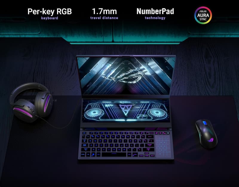 ASUS ROG Zephyrus Duo 16 Gaming-Notebook 16