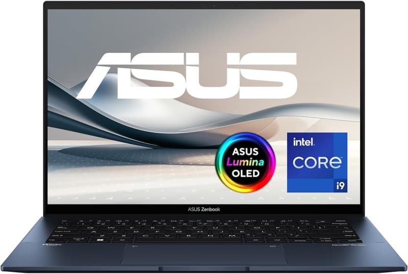 ASUS Zenbook 14 OLED Laptop mit 2,8K Display, Intel i9, 16 GB RAM, 1 TB SSD