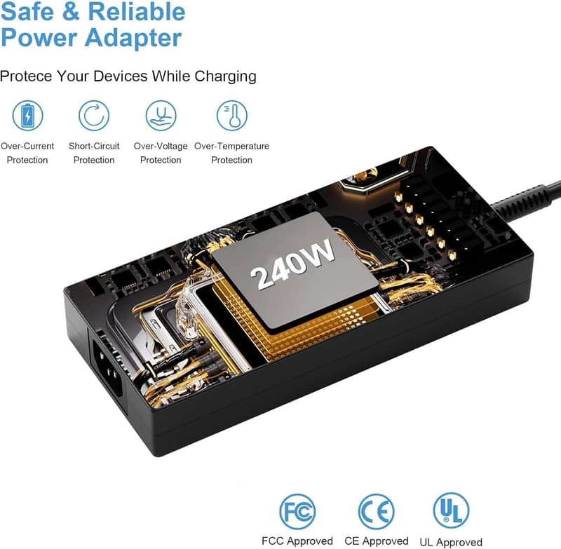 240W 20V 12A Netzteil für ASUS ROG Zephyrus und Strix Laptops