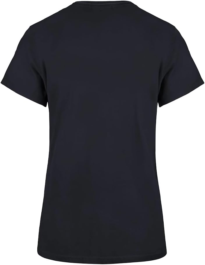 MLB Damen-T-Shirt in Teamfarbe mit gewölbtem Logo