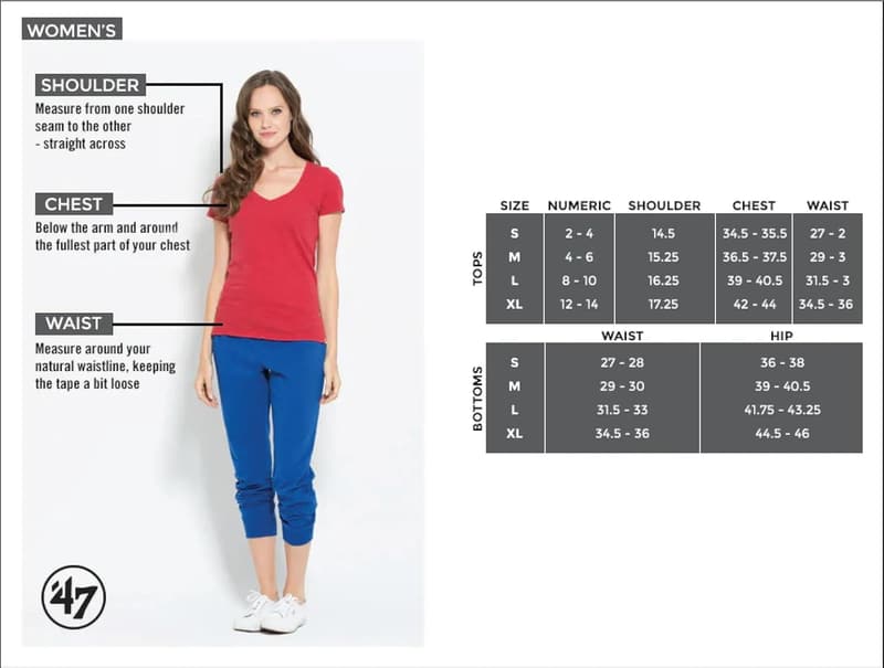 MLB Damen-T-Shirt in Teamfarbe mit gewölbtem Logo
