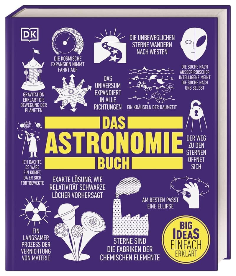 Astronomie-Buch: Wichtige Theorien leicht verständlich erklärt
