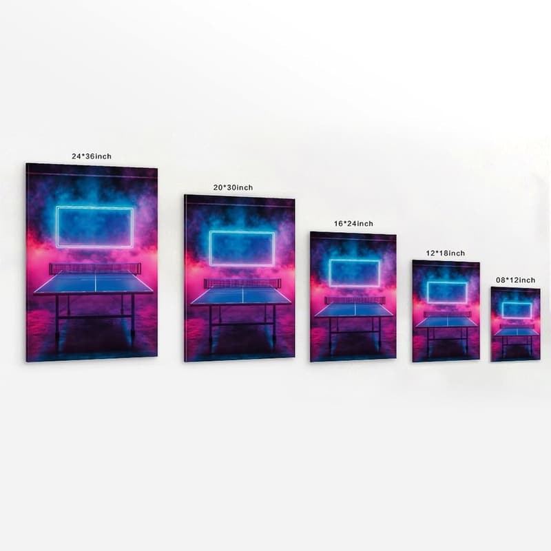 Minimalistischer Kunstdruck für modernes Familienschlafzimmer, 50 x 75 cm