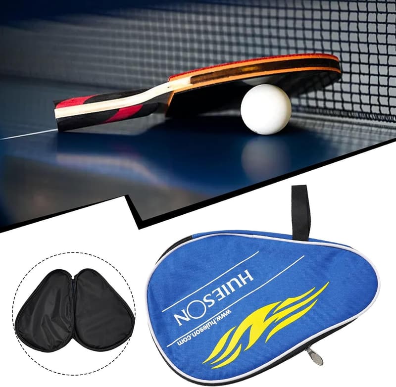 Tischtennis-Schlägerbeutel 30x20 cm mit Platz für Bälle