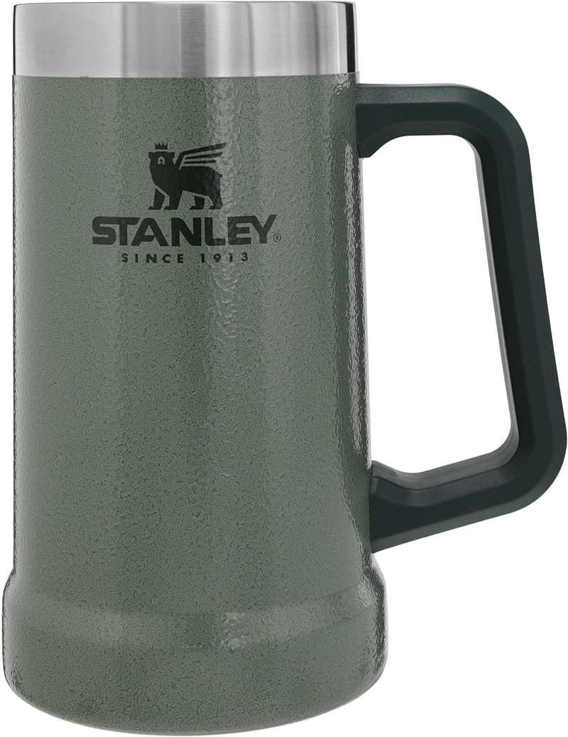Stanley Thermobecher 709 ml – Vintage Bierkrug, hält 7 Stunden kalt