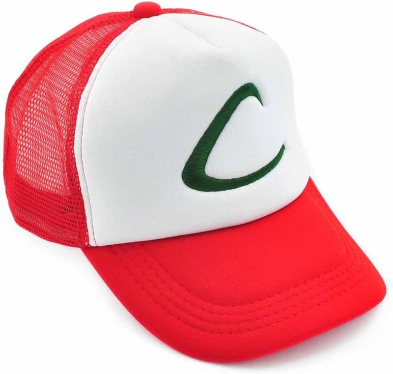Ash Ketchum Basecap für Cosplay Kostüm der 1. Generation
