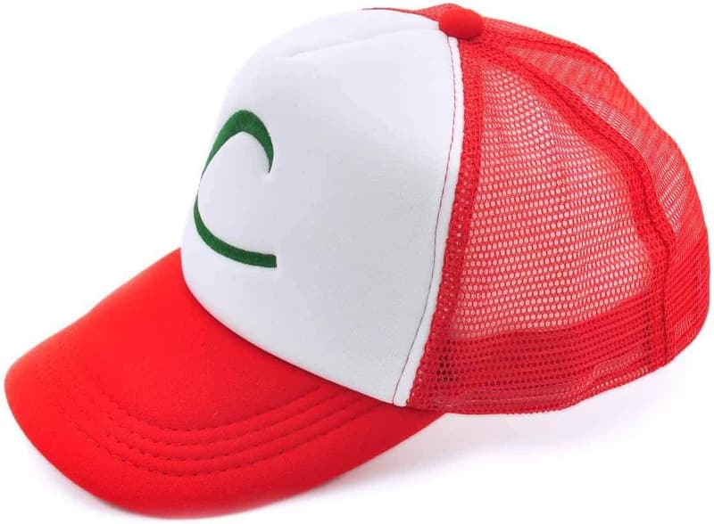Ash Ketchum Basecap für Cosplay Kostüm der 1. Generation