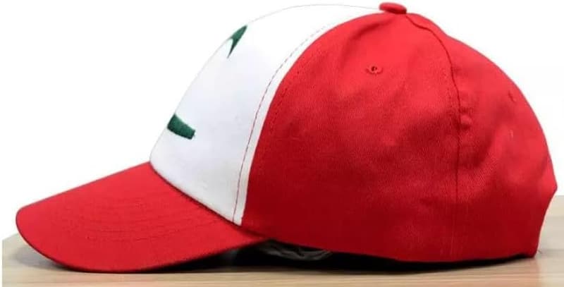 Anime Cosplay Baseball Cap in Rot, Größe 50