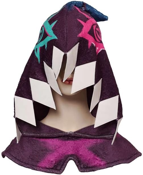 Halloween Cosplay Hut mit Kapuze für Erwachsene