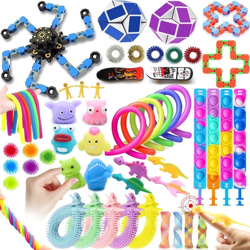 Fidget Toys Set zur Stressbewältigung für Kinder und Erwachsene