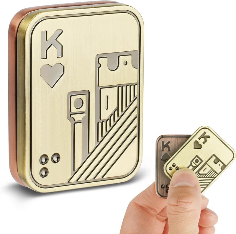 Magnetischer Metall-Fidget Slider für Stressabbau und Haptik