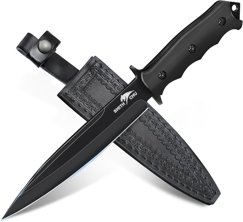 Robustes Survival-Messer für Männer – ideal für Camping und Bushcraft