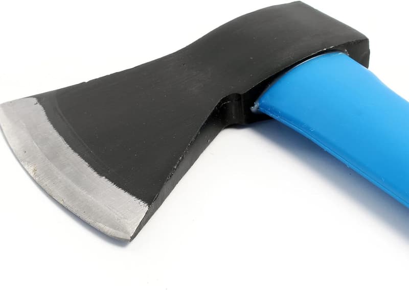 Fiberglas-Spaltaxt 600 g mit Carbonstahlklinge für Brennholz