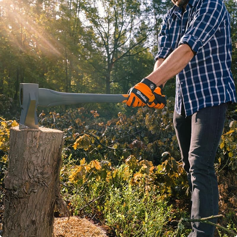 Bradas Spaltaxt KT-SF2100 – 1000g aus gehärtetem Stahl für Gartenarbeit