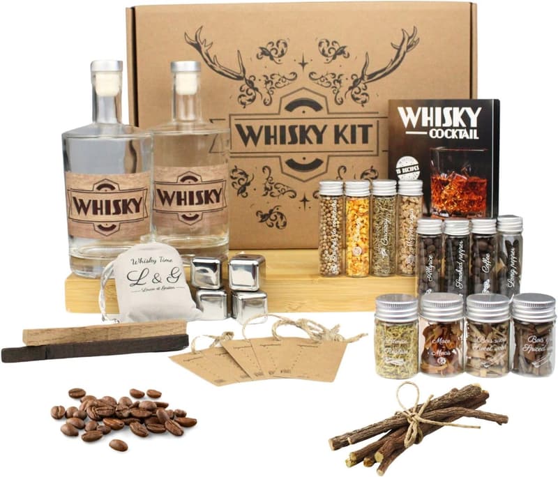 Whisky DIY Set zur Zubereitung und Verkostung – Ideal für Geschenke