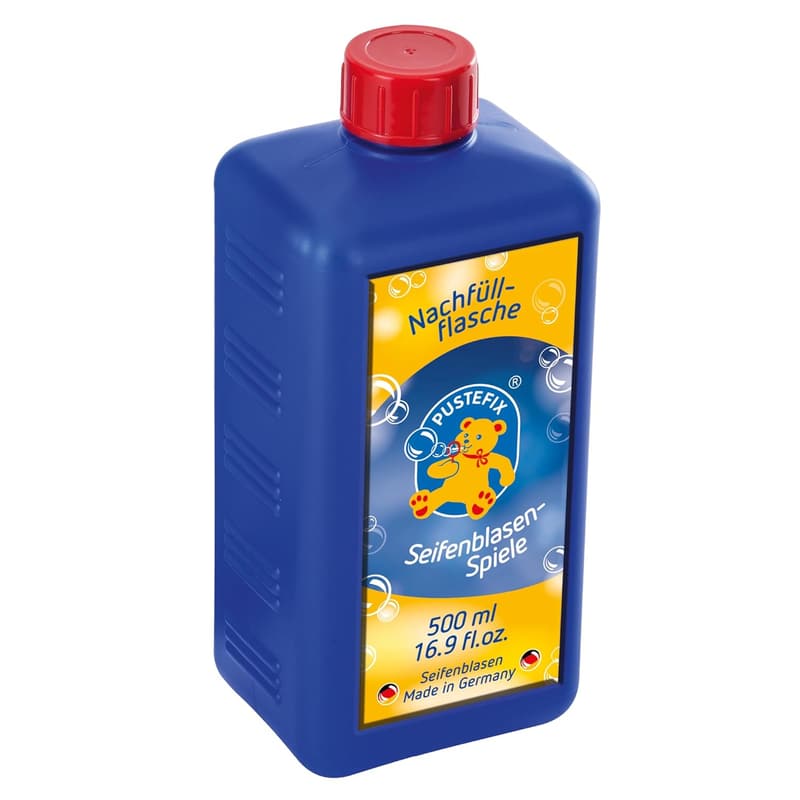 PUSTEFIX Seifenblasenflüssigkeit Midi 500 ml für Hochzeiten & Kindergeburtstage