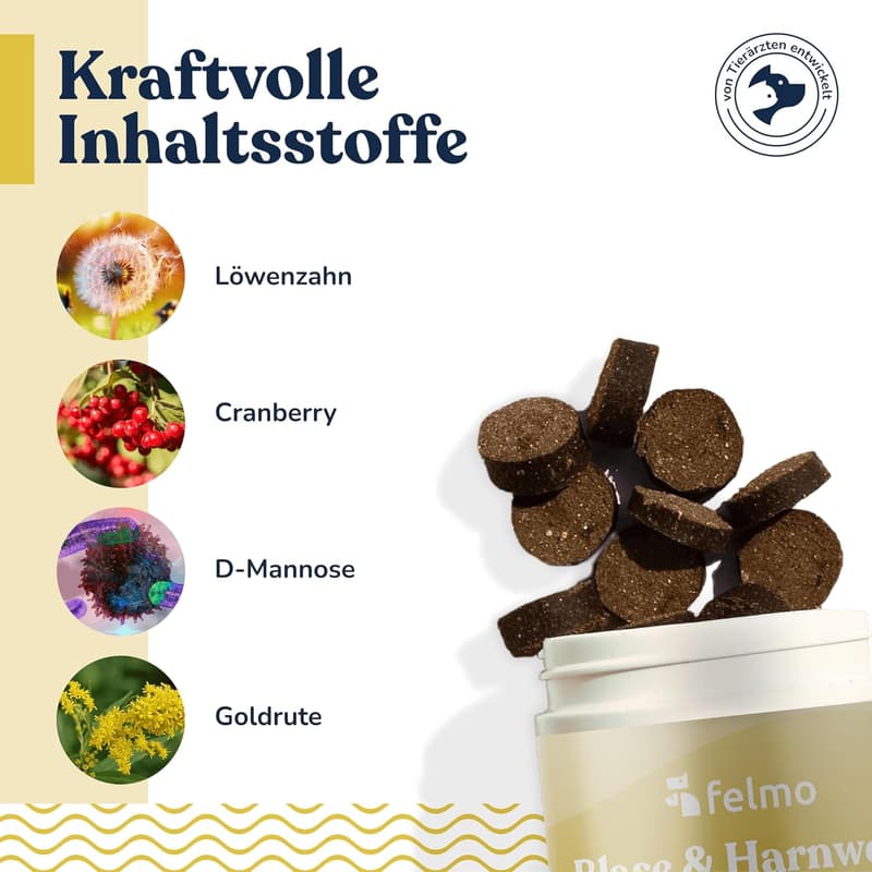 Getreide- und zuckerfreie Snacks für Hunde - ca. 70 Leckerlis