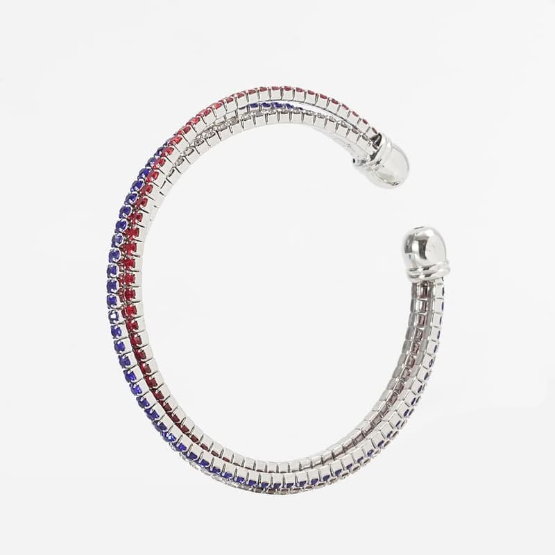 Patriotisches Armband mit Strass für Frauen und Mädchen