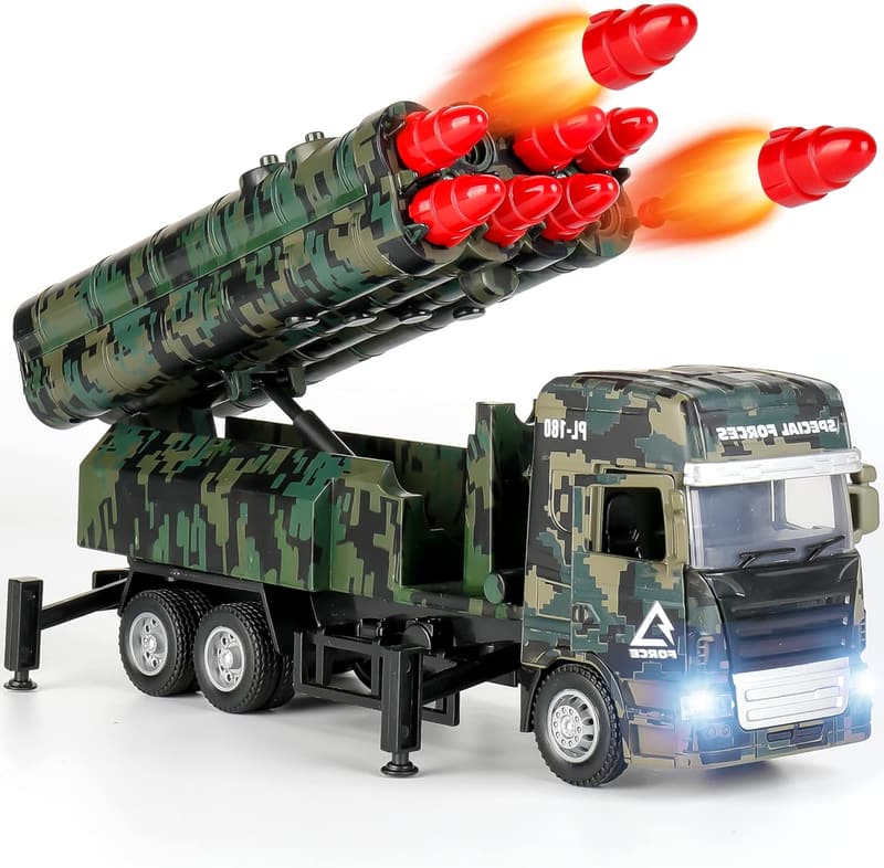 Militärspielzeug-Auto-Set mit Licht & Sound für Jungen ab 3 Έτη