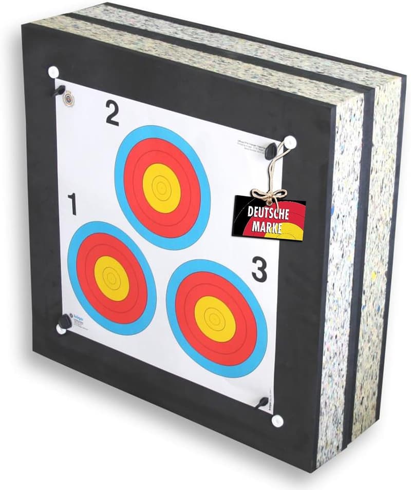 Stronghold Schaumscheibe für Armbrust – Wetterfest, 60x60x20 cm
