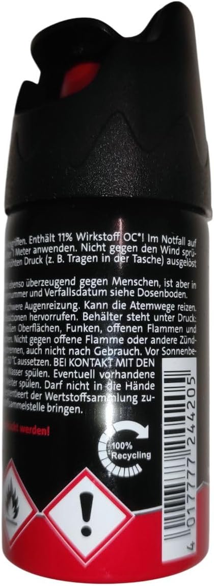 Pfefferspray Jet zur Selbstverteidigung | 2er Set | Made in Germany