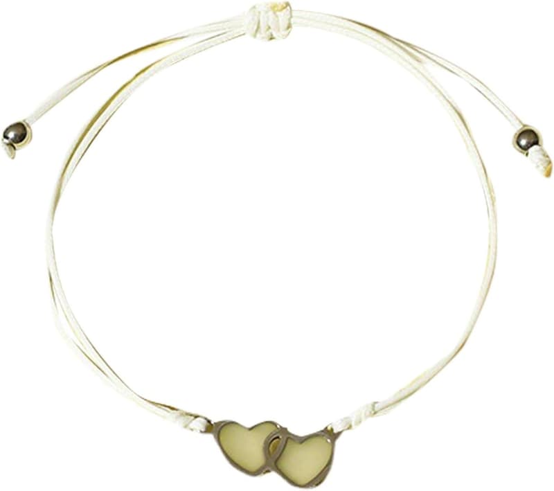 Leuchtendes Herz-Armband für Freundschaft – Perfekt für beste Freunde