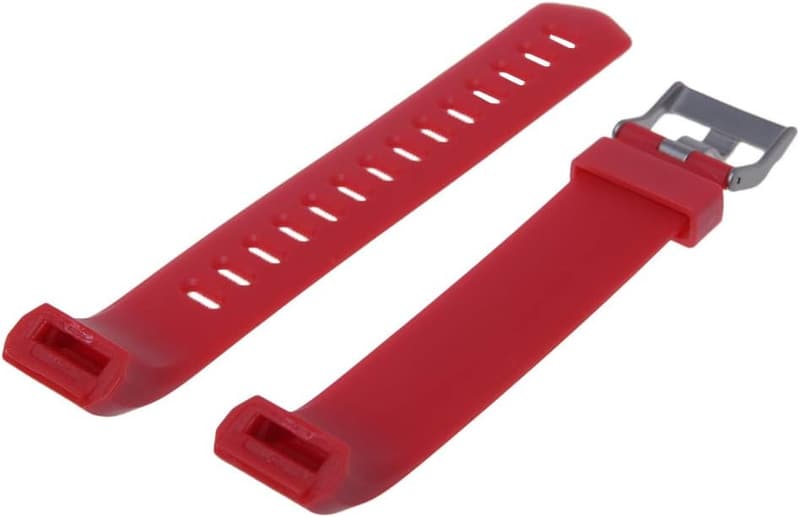 Silikon Ersatzarmband für ID115 Plus Smart Watch, Schwarz