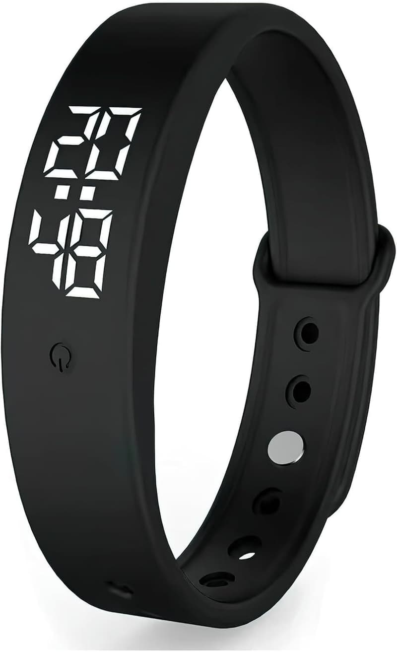 Vibrationsalarm-Armband für Tiefschläfer – wasserdicht, USB-ladbar