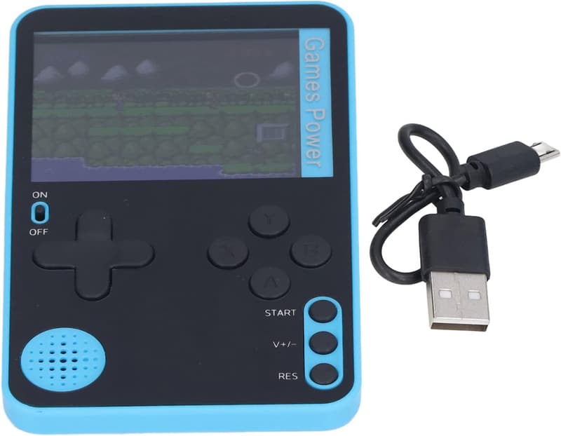 Tragbare Handheld-Spielekonsole für Kinder mit Farbdisplay