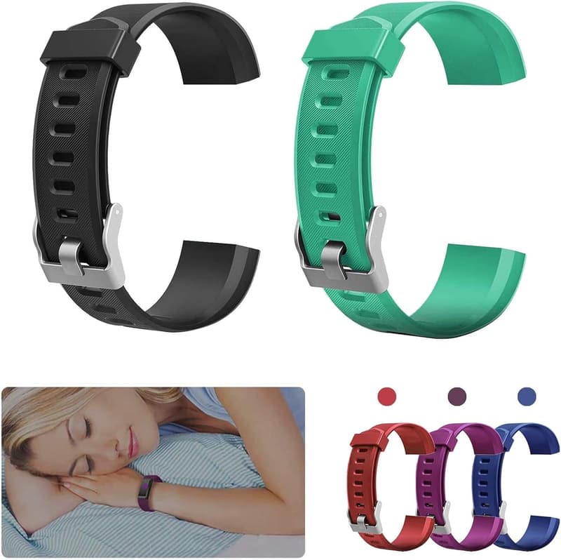 Herren Fitness Taschenuhr ID115 mit Armband in 5 Farben, Einheitsgröße