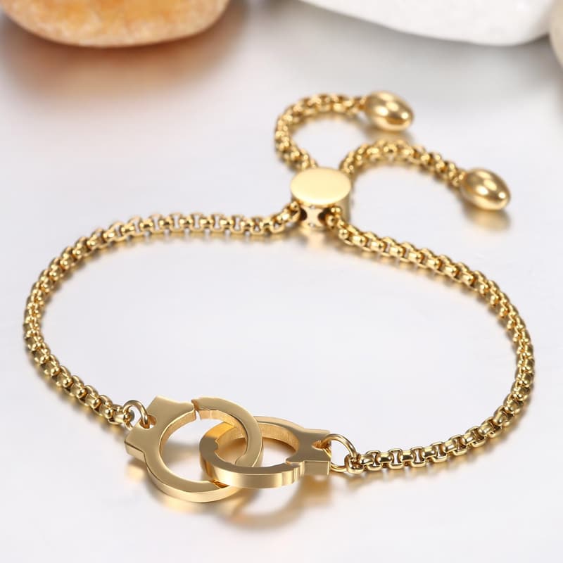 Charmantes Edelstahl-Armband mit Tier- und Lebensbaum-Motiven für Damen