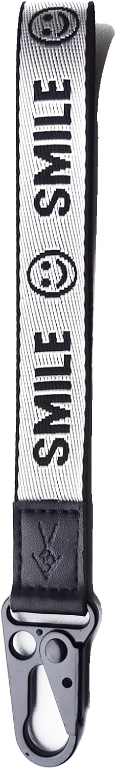 Echtes Leder Handgelenk-Lanyard für Schlüssel für Männer und Frauen