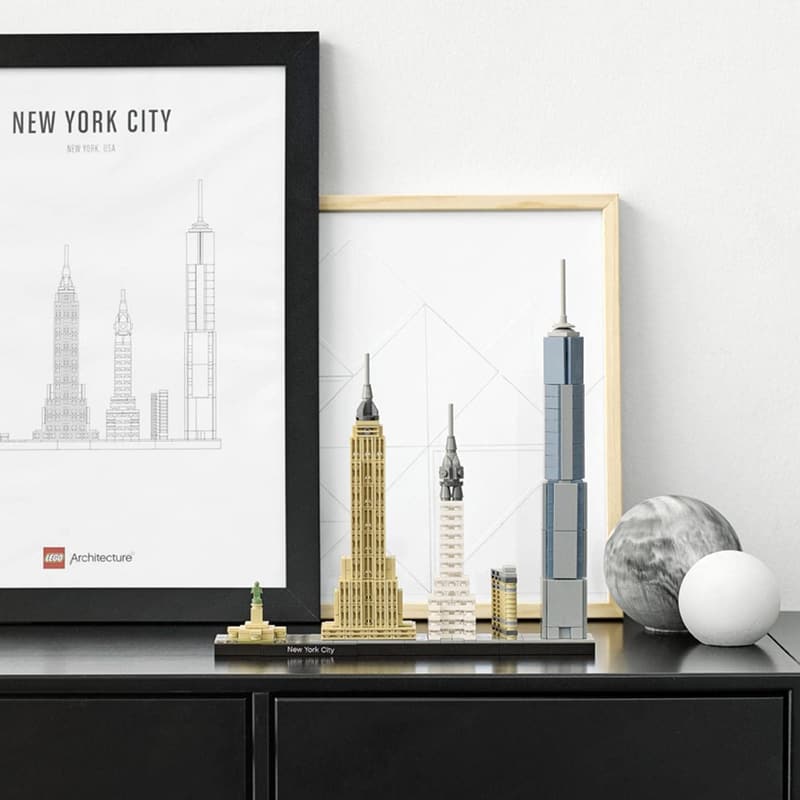 LEGO Architektur Set New York City Skyline für Erwachsene, 21028