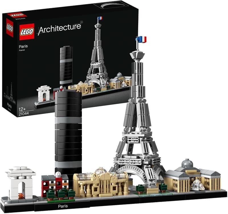 LEGO Architektur Paris Skyline Modellbausatz mit Eiffelturm 21044
