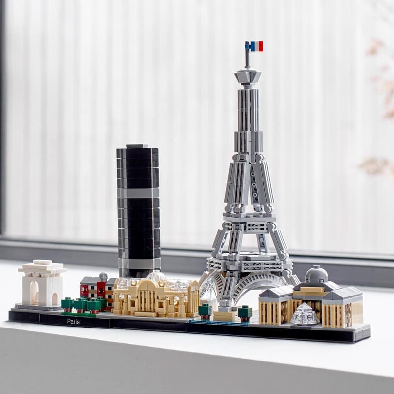 LEGO Architektur Paris Skyline Modellbausatz mit Eiffelturm 21044
