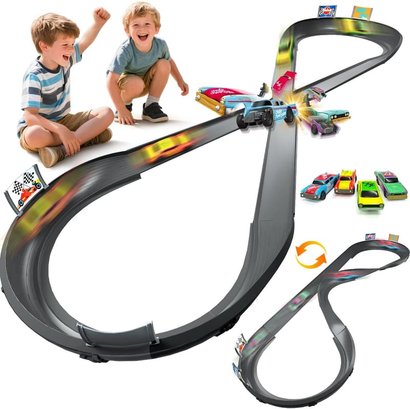 VATOS Crash Track Auto Spielzeug für Kinder