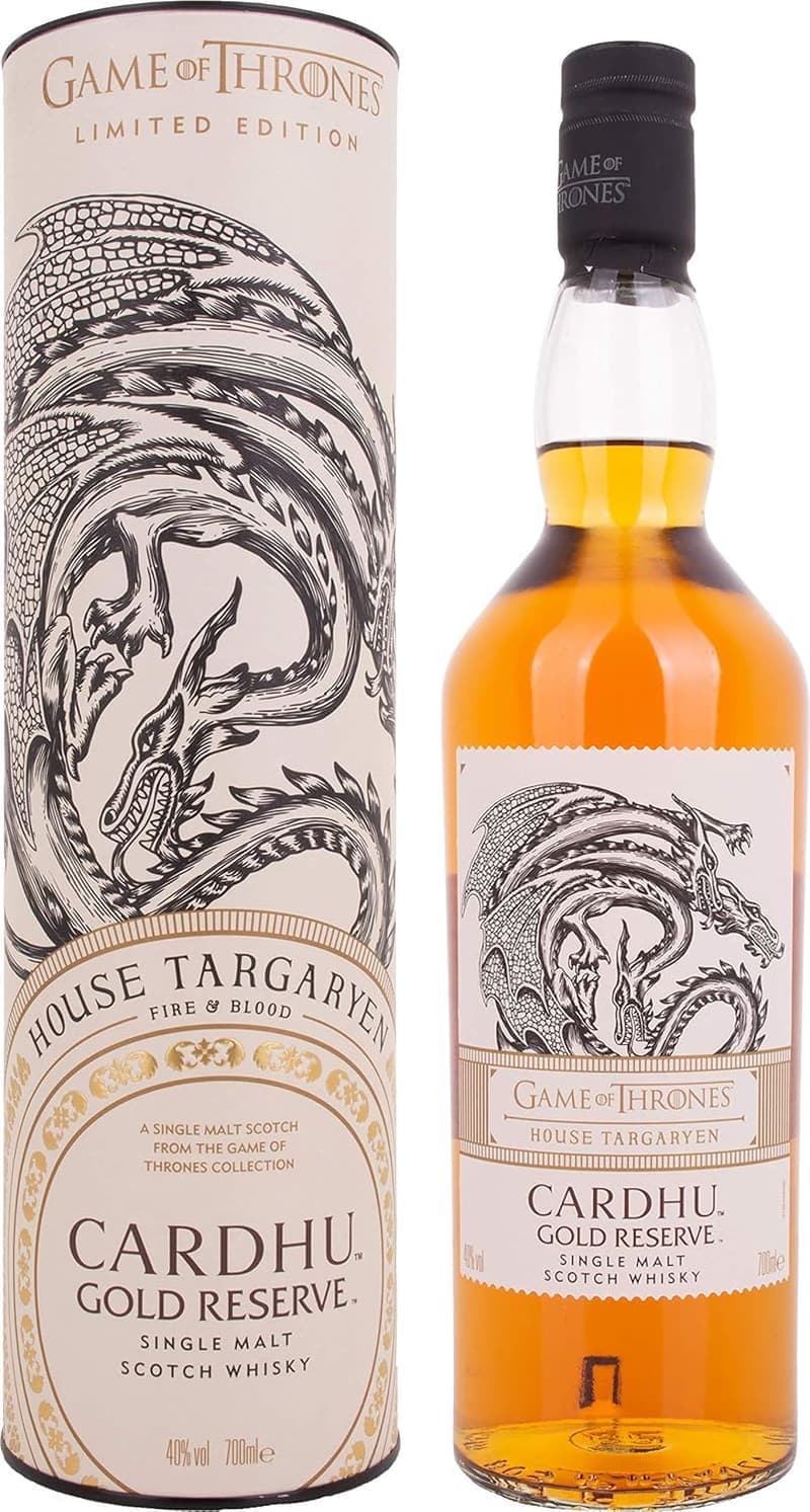 Haus Targaryen Game of Thrones - Cardhu Gold Reserve Whisky 0,7 l