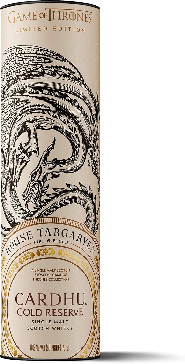 Haus Targaryen Game of Thrones - Cardhu Gold Reserve Whisky 0,7 l