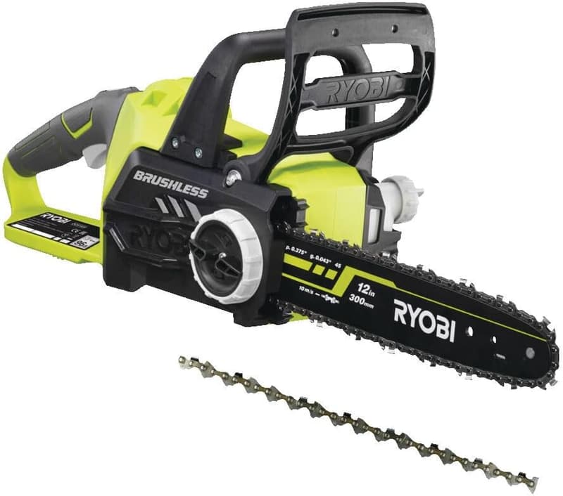 RYOBI 18 V ONE+ Akku-Kettensäge 30 cm, bürstenlos, werkzeugloses Kettenspannen